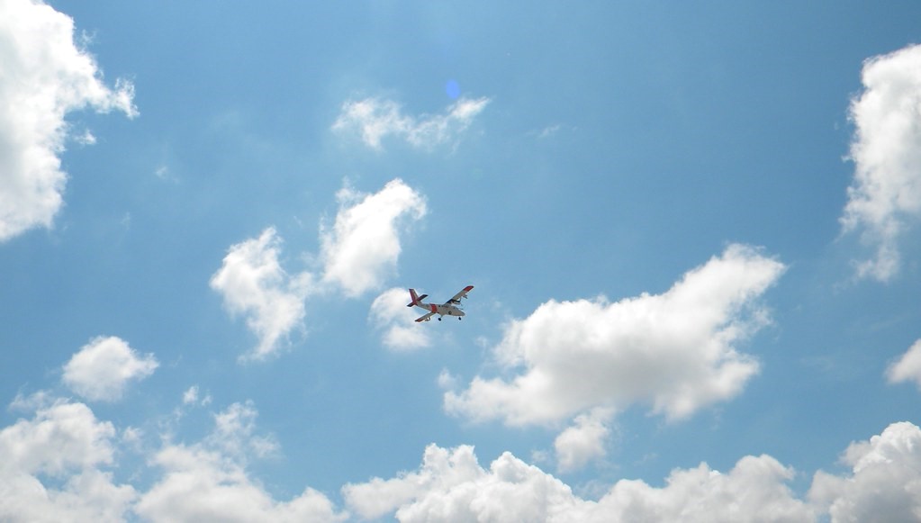 Twin Otter in flight